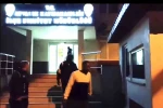 Ayvalık Polisinden sağanak yağmur altında göçmen avı