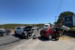 Ayvalık’ta trafik kazası: 2 yaralı