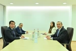 Azerbaycan Cumhurbaşkanı Yardımcısı Hacıyev, Ermenistan Güvenlik Konseyi Sekreteri Grigoryan görüştü