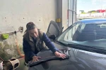Babaeski’de oto yıkamaya ‘kadın eli’ değdi