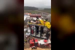 Bafra’da inşaatta iş kazası: 1 yaralı