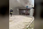 Bağ evinde çıkan yangına itfaiye müdahale etti