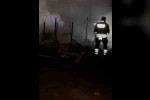 Bağ evinde yakılan ateş yangına sebep oldu