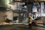 Bağcılar İSTOÇ’da iki katlı iş yerinde yangın
