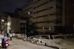Bahçelievler’de yanında temel kazılan 7 katlı binadan çatlama sesi gelince tahliye edildi