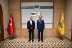 Bakan Bak ve Ak Parti Genel Başkan Yardımcısı Büyükgümüş, Başkan Altay’ı ziyaret etti
