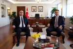 Bakan Bayraktar, Kerkük Valisi Ağa’yı ağırladı