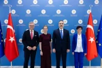 Bakan Fidan, AB Komisyonu Başkan Yardımcısı Kallas ve beraberindeki heyetle bir araya geldi