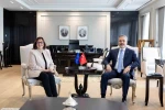 Bakan Fidan, Akdeniz Komiseri Suica ile görüştü