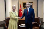 Bakan Fidan, BM Dünya Gıda Programı (WFP) İcra Direktörü Cindy McCain ile görüştü