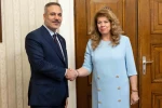 Bakan Fidan, Bulgaristan Cumhurbaşkanı Yotova ile görüştü