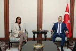 Bakan Fidan, Cuellar'ı Kabul Etti