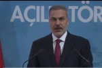 Bakan Fidan: "Gazze'de ateşkesin sağlanmasından büyük bir memnuniyet duymaktayız"