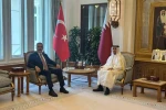 Bakan Fidan, Katar Başbakanı ve Dışişleri Bakanı Al-Thani ile görüştü