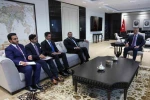Bakan Fidan, Katarlı mevkidaşı Al-Khulaifi ile bir araya geldi
