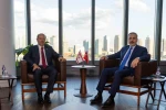 Bakan Fidan, KKTC Cumhurbaşkanı Tatar ile bir araya geldi