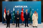 Bakan Fidan, Türkiye-Mısır-Pakistan-Suudi Arabistan Dışişleri Bakanları Toplantısı’na ev sahipliği yaptı