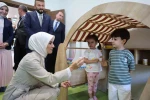 Bakan Göktaş: "Yaşlılarımız, çocuklarımızın sesleriyle daha huzurlu"
