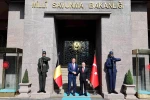 Bakan Güler, Belçika Savunma ve Dış Ticaret Bakanı Francken ile bir araya geldi