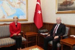 Bakan Güler, İngiltere’nin Ankara Büyükelçisi Morris’i kabul etti