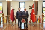 Bakan Güler, Katar Genelkurmay Başkanı Al Mannai ve Katar Kara Kuvvetleri Komutanı Al-Attiyah ile görüştü 
