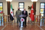 Bakan Güler, Suriye Genelkurmay Başkanı Tümgeneral Nureddin Ali Na’san’ı kabul etti