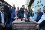 Bakan Tekin, Erzurum’da esnafla buluştu