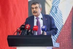 Bakan Tekin: "İstanbul’da asrın hırsızlığı var. Bunu saklamak için karnelerden Atatürk’ün fotoğrafının kaldırdığı yalanına sarılıyorlar"