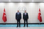 Bakan Tekin, KKTC Milli Eğitim Bakanı Çavuşoğlu’nu makamında ağırladı 