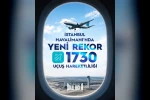 Bakan Uraloğlu: "İstanbul Havalimanı’yla yeni bir kilometre taşına daha ulaştık"