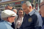 Bakan Yerlikaya Ağrı’da esnafla buluştu, taleplerini dinledi