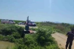 Balık tutarken nehre düşen kişi kayboldu