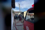 Balıkesir’de depoda korkutan yangın