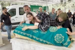 Balkonda akıma kapılarak ölen 1,5 yaşındaki Yamaç Ali son yolculuğuna uğurlandı