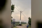 Bandırma’da elektrik hattında korku dolu anlar 