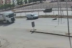 Bandırma’da kamyonun çarptığı yaşlı adam metrelerce savruldu 