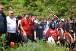 Bartın’da gençler ilk kez aşk acısını dindiren şelaleyi gördü 