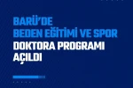BARÜ’de Beden Eğitimi ve Spor doktora programı açıldı