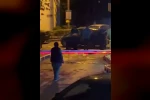 Başakşehir’de alkollü şahıs polis ekiplerine zor anlar yaşattı: O anlar kamerada