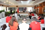 Başarılarını Başkan Topaloğlu ile paylaştılar