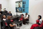 Başarılı sporculardan Beylikova Gençlik ve Spor İlçe Müdürü Gülmez’e ziyaret