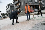 Başiskele’de altyapısı tamamlanan cadde ve sokaklar yenileniyor