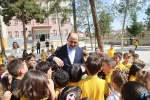 Başkan Altay mezun olduğu ilkokulda öğrencilerle buluştu