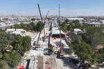 Başkan Altay: "Türkiye’de ilk kez denenen teknikle köprülü kavşak trafiği rahatlatacak"