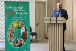 Başkan Arslan yerel yönetimlerin tarımdaki önemini Özbekistan’da anlattı