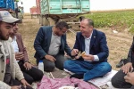 Başkan Aydın, Hasat Zamanında Çiftçilerle Buluştu