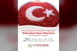 Başkan Aytekin Kaya vatandaşları aşure hayrına davet etti