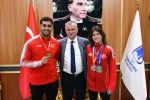 Başkan Balaban milli judocuları kutladı