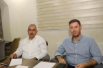 Başkan Çelebi basın mensuplarıyla bir araya geldi: Oltu’nun geleceği masaya yatırıldı