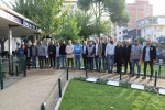 Başkan Ertuğrul Tetik sabah mesaisine sahada başladı